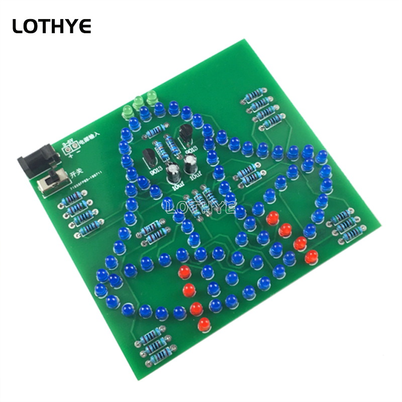 DC 3-5V LED Light Swing Wind C - Electronics Project Kit 评论和价格