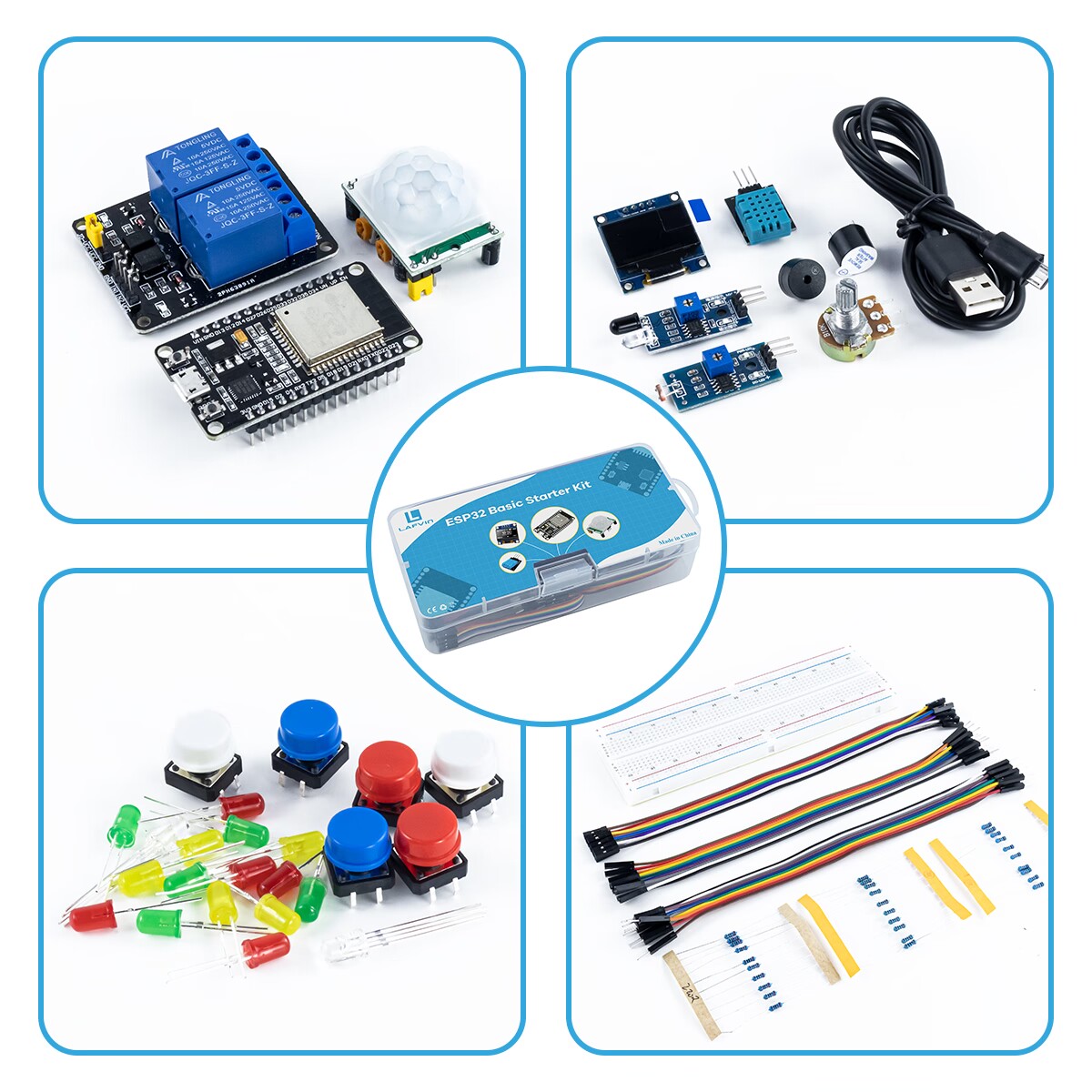 Basic Starter Kit for ESP32 ES - Esp32 Smart Home Kit 评论和价格