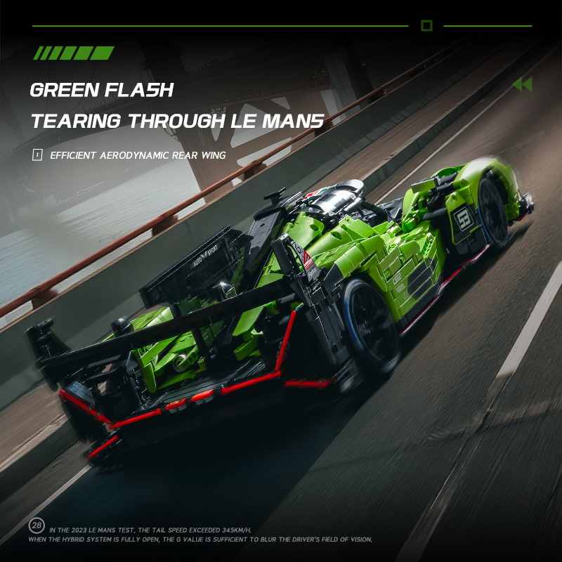 MOC Lamborghini SC63 WEC & IMS - Stem Robotics Kit 评论和价格