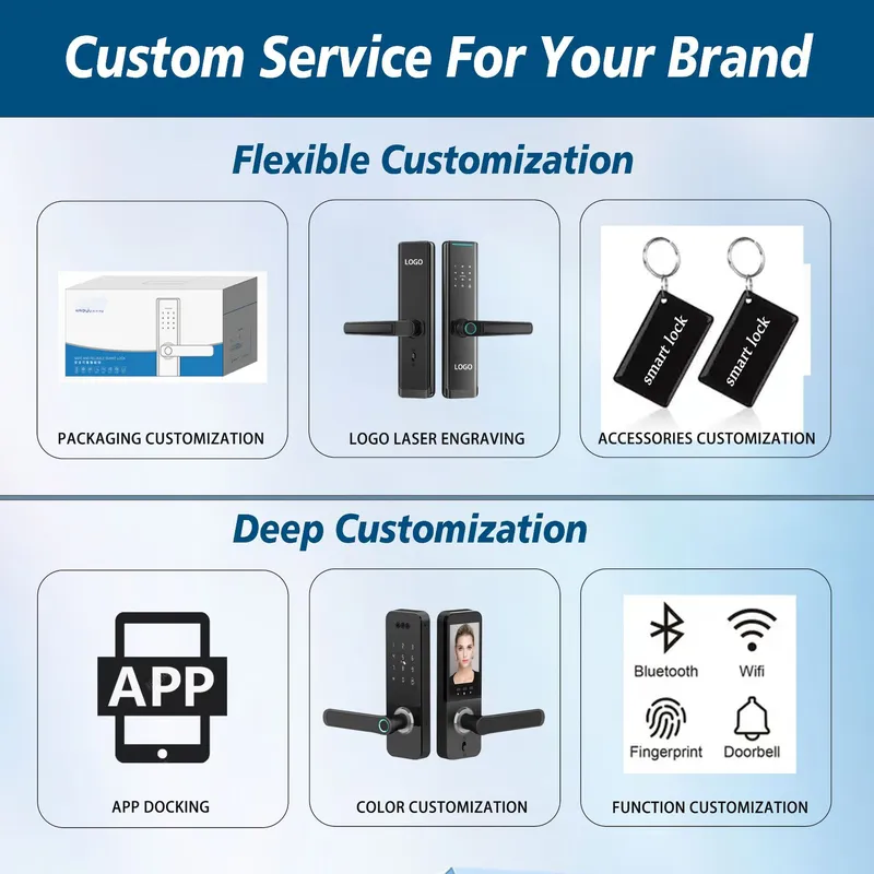 Household Facial Recognition L - Smart Door Lock Wifi 评论和价格