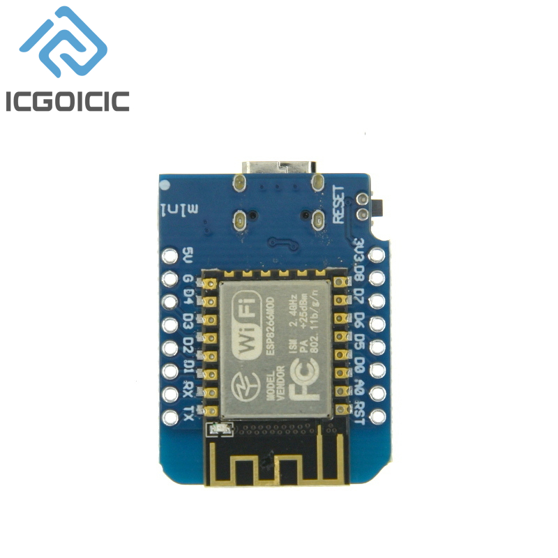 D1 Mini-Mini NodeMcu 4M Bytes  - Esp8266 Relay Module 评论和价格